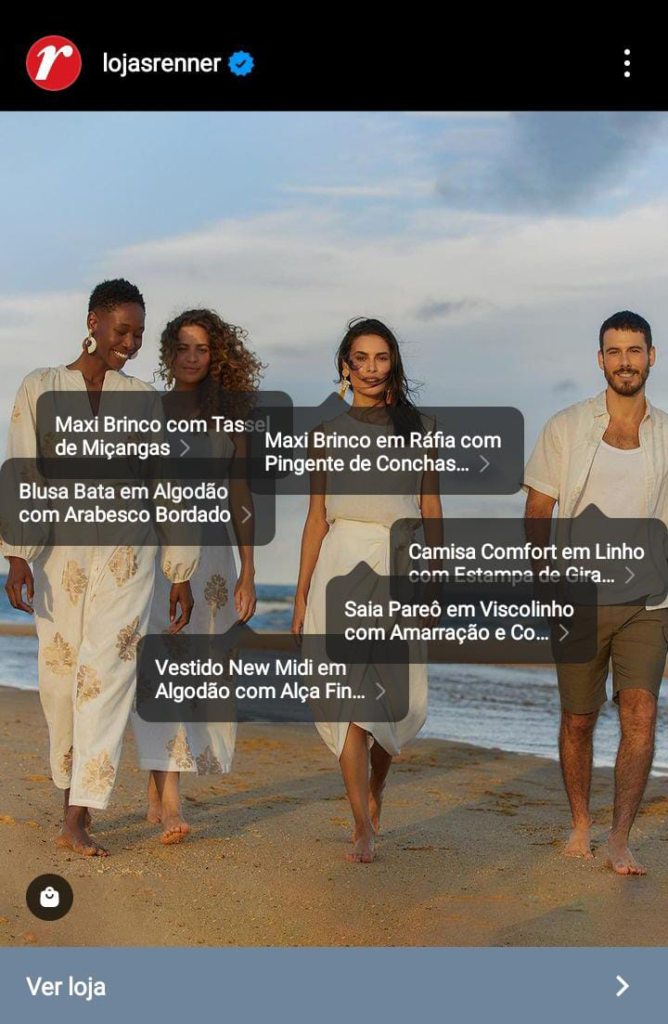 catalogo do instagram